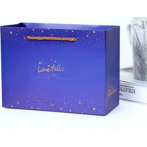 Thick brown paper bag coffee dessert packaging bag printing own LOGO,Customized Glitter Paper Bag Silvery Gift Bags --XP2408