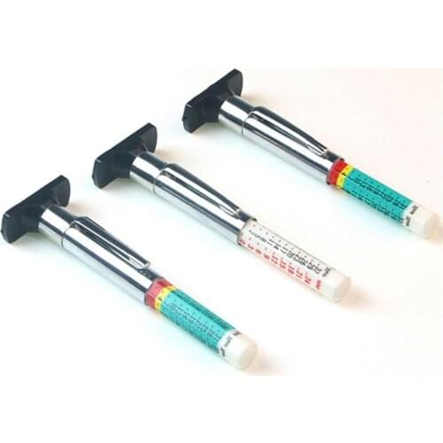 25mm Car Tyre Measuring Pen Universal Tire Tread Pattern Depth Measuring Tool Cylindrical Automotive Thickness Detection Gauge