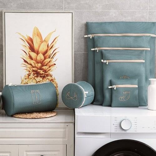 Mesh Laundry Bags for Delicates Washing Containert for Blouse Hosiery Underwear Bra Lingerie Baby Washer Bag Socks Bag Pack