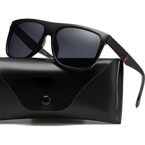 Fashion Brand Designer Sunglasses Men Women Driving Square Frame Sun Glasses Male Goggle Shades Coating Mirror Female De Sol