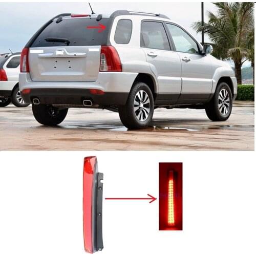 CAPQX For Kia Sportage 2.0T 2.0L 2013 2014 2015 Rear Bumper Taillight Tail lamp Brake Tail Lamp Parking Stop Light