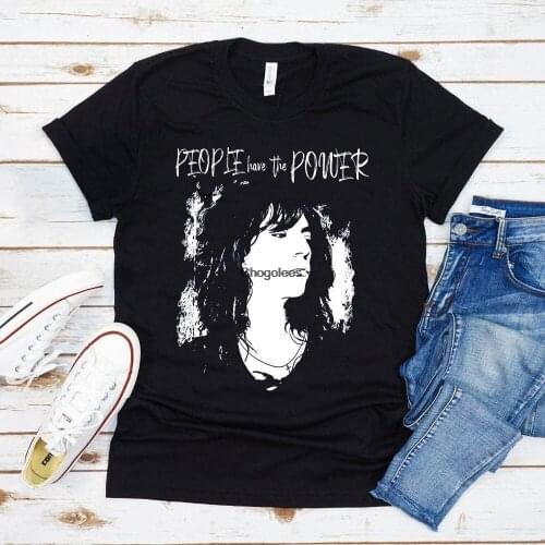 Patti PEOPLE have the POWER shirt Punk tshirt Punk rock t shirt Vote for women Patti horses Patti tee Patti Smith Group