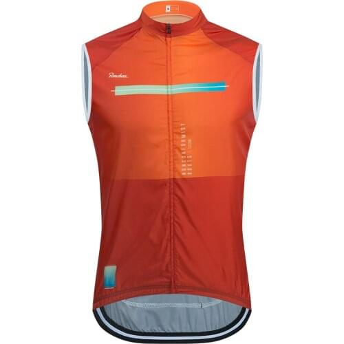 Men Raudax Sleeveless Cycling Vest Mesh Ciclismo Bike Bicycle Undershirt Jersey Windproof Cycling Clothing Gilet Motorcycle Vest