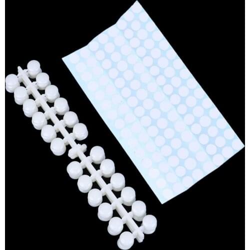 1 Set Nail Color Cards Exquisite Nail Decor Plastic Women Nail Swatches Sticks Display Tips for Nail Polish Bottle