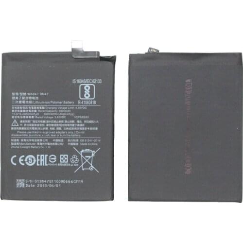 10pcs /lot BN47 Replacement Battery For Xiaomi Redmi 6pro Hongmi 6 Pro Redrice 6pro Mi A2 Lite