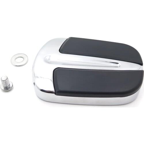 Aftermarket Free Shipping Motorcycle Slipstream Large Brake Pedal Pad For Harley Davidson '12-'17 Dyna FLD/ '86-'17 FL Softail