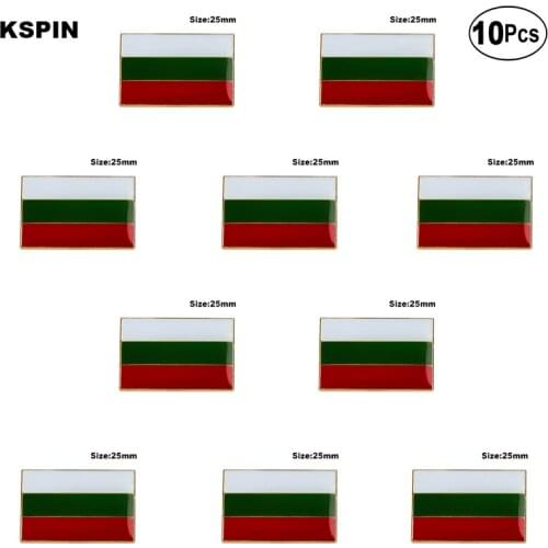 Bulgaria Lapel Pin Flag badge Brooch Pins Badges 10Pcs a Lot