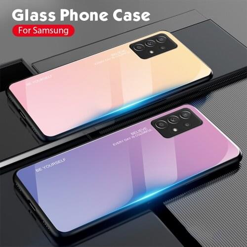 For Samsung Galaxy A52 Case 6.5 inch Glas Phone Case Bumper For Samsung A52 A 52 5G A72 A32 A42 Cover A526B A525F Coque A22 A82