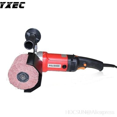 220V/110V Electric Metal Wire Drawing Machine Portable Polishing Machine for Stainless Steel Polishing Treatment Angle Polisher