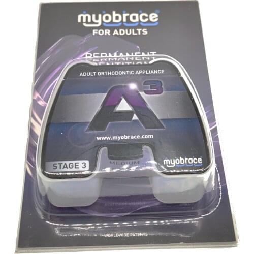 Hot Sale Myobrace orthodontic appliance A3 Dental Orthodontic brace/MRC Dental teeth trainer appliance A3 for Adult