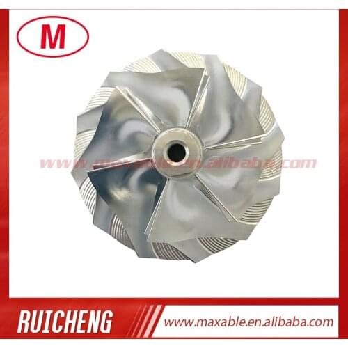 GT4088R 451583-0004 63.50/88.25 mm 6+6 blades high performance turbocharger billet/milling/aluminum 2618 compressor wheel