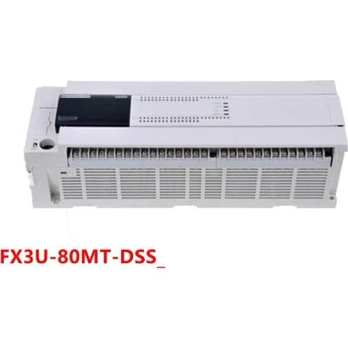 Controlador lógico programable FX3U-80MT-DSS unidad Base