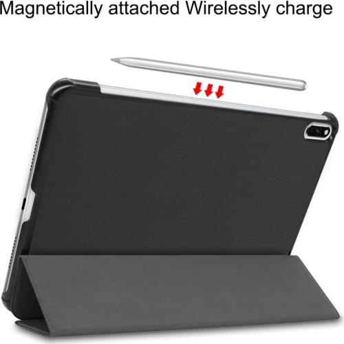 Magnet Tri-folding PU Leather Case with Auto Sleep Wake UP for Huawei Matepad Pro 10.8 Smart Cover 2021 2019 Tablet Case