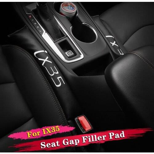 2pcs Car Interior Seat Gap Filler Soft Pad Padding Spacer Accessories For Hyundai IX35 2009-2019 2018 2017 2016 2015 2014 2013