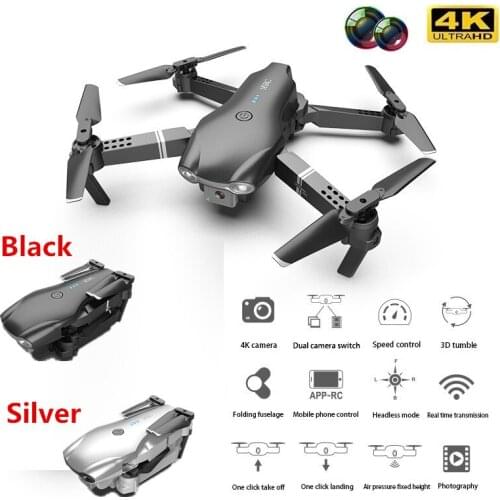 New Foldable Dron Altitude Hold Mode RC Drones With Camera HD 4K 1080P WiFi FPV 6 Axis RC Quadcopter For Kids Gift Outdoor Toys