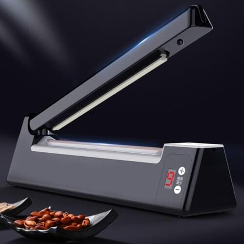 New 110W 220V Plastic Sealer Sealing Machine bags Hand Pressure Packaging Machine for Home Kitchen 33*9*7cm