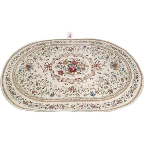 Bubble Kiss Large Carpets For Living Room European Style Oval Rug Fashion Coffee Table Mat Home Anti Slip Area Rugs Bedroom Rug