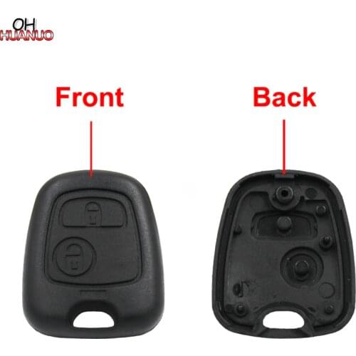 SALE ! New Replacement for Peugeot 206/307/207 for Citroen C2 Half Remote Key Case Shell Smart Key Housing Cover No Blade