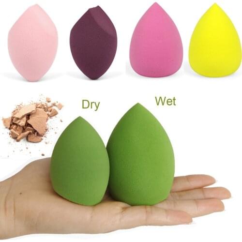 1pcs Cosmetic Puff Makeup Sponge Smooth Blending Face Liquid Foundation Cream Make Up Cosmetic Powder Puff Beauty Tools