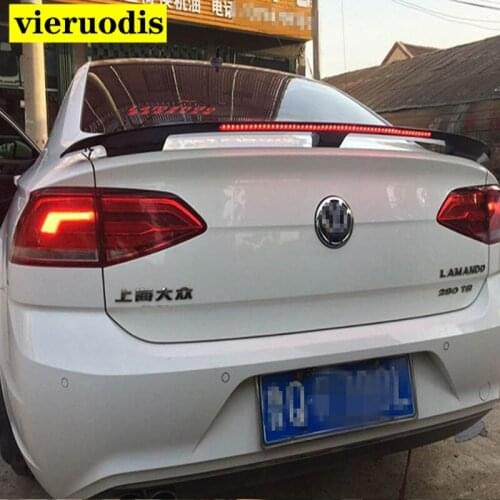 For Volkswage passat cc lamando spoiler high quality abs car tail wing decoration rear trunk spoiler for passat cc 2009-2016