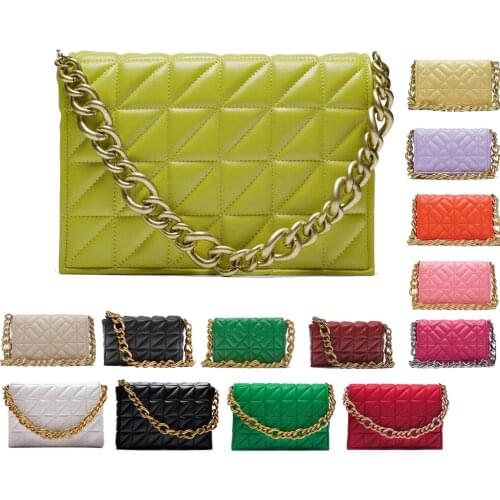 Women Hobos Bag Ladies Pillow Bag Branded Womens Shoulder Bags Thick Chain Black Flap Quilted Shoulder Purses And Handbag