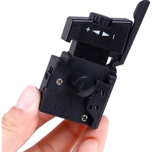 1PC FA2-6/1BEK Adjustable Speed Switch Lock on Power Electric Drill Speed Control Trigger Button Switch New