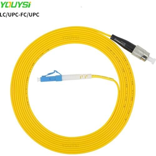 10PCS Simplex LC/UPC-FC/UPC fiber optic patch cord Cable 1m/2m/3m/5m/10m fiber optic jumper cable 2.0mm