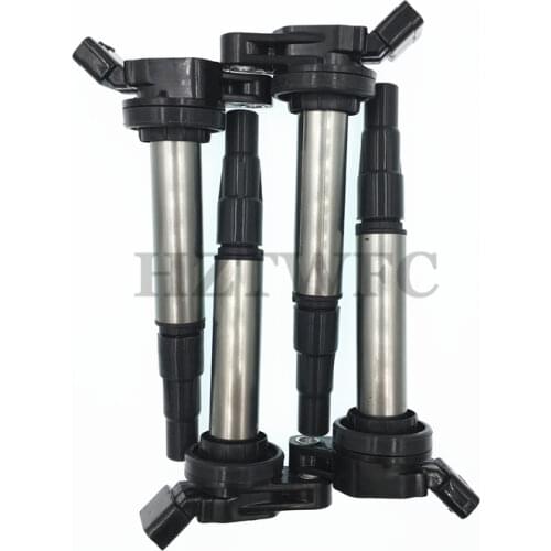 4 PCS Ignition Coil 90919-02258 90919-02252 90919-C2003 For Toyota Auris Avensis Rav 4 Verso Yaris 2009 1.6 1.8 2.0