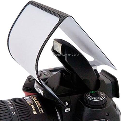 5pcs High Quality Universal Soft Screen Pop-Up Flash Diffuser Soft Box For Canon 600d 650d 60d 70d for Nikon d80 d90 d7000+Tack