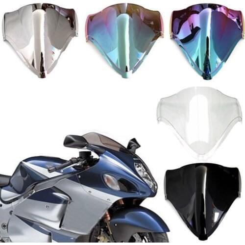 ALLGT Motorcycle Windshield Front Windscreen for Suzuki GSX-1300R 2008 2009 2010 2011 2012 2013 2014 2015
