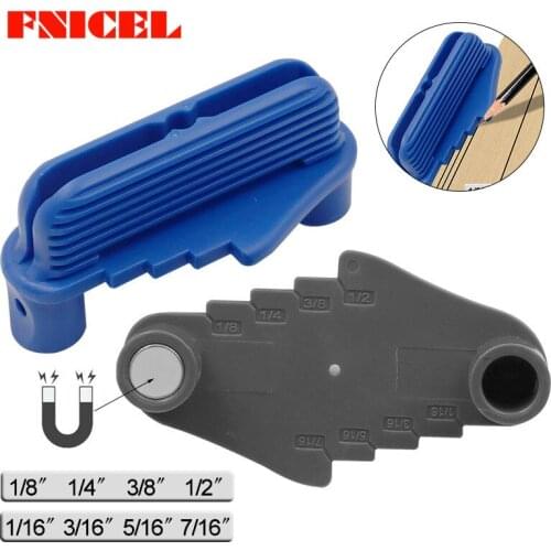 Woodworking Center Scriber 64mm Multi-function Wire Gauge Inch Side Marking Woodworking Tools