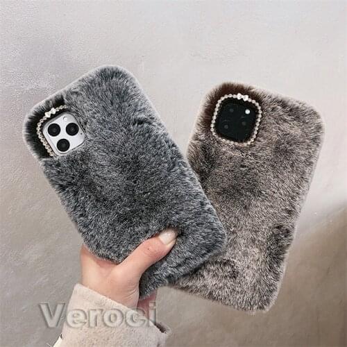 Crystal Diamond Fur Case for Samsung galaxy A02 A12 A22 A42 A32 A52 A72 A82 5G A20 A30 A50 A70 A90 A10S A40 A60 Plush Soft Cover