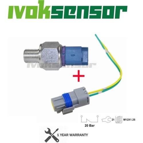 9677899580 4015.09 401509 Power Steering Oil Pressure Sensor Switch With Plug For Peugeot 206 307 306 406 206+ CC Partner
