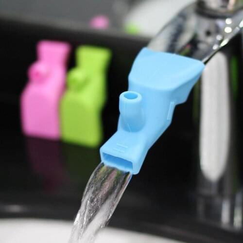 Elastic Adjustable Faucet Extenders Silicone Material Faucet Nozzle Extender For Kitchen Bathroom Sink Kitchen Accessories