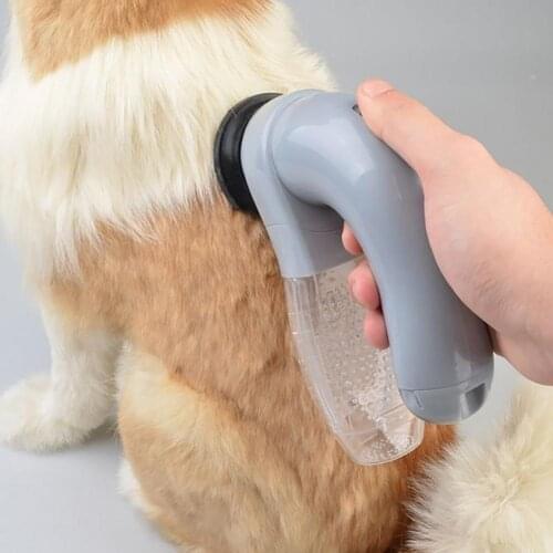 Electric Pet Hair Suction Device Massager Cleaning Cat and Dog Supplies Portable Pet Vacuum Cleaner Electric Wool Absorber