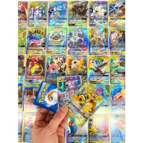 Best Selling Children Battle Game Card GX EX Collection Trading Pokemones Cards English Version Toy for Funs Gift Children Paper
