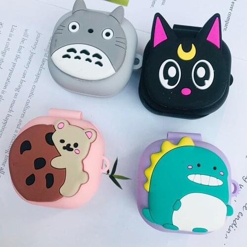 Cute cat Case for Samsung Galaxy Buds PRO / Galaxy Buds Live Case fashion Avocado Cartoon Bear Silicone Earphone Case Cover