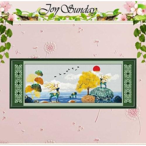 Stays with you for a Lifetime Counted 11CT 14CT Cross Stitch Sets Handmade Chinese Cross-stitch Kits Embroidery Needlework