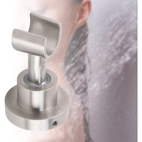 Wall Mounted Stainless Steel Adjustable Handheld Bathroom Shower Head Bracket E5BE