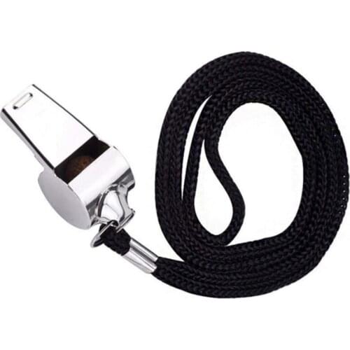 Stainless Steel Whistle First Aid Whistle Soccer Football Basketball Hockey Baseball Sports Referee Whistle Survival Outdoor