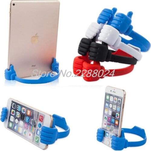 Lazy Mobile Phone Holder Bed Thumb Cell Smartphone Tablet Accessory Mount Stand Support Desk Desktop Table Stents For Huawei P9