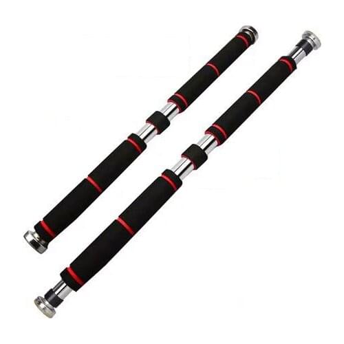 200kg Adjustable Door Horizontal Bars Exercise Home Workout Gym Chin Up Pull Up Training Bar Sport Fitness Equipments