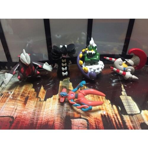TAKARA TOMY Genuine Pokemon Tornadus Escavalier Excadrill Gothitelle Deoxys Cute Action Figure Model Toys