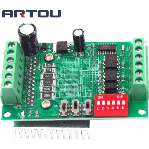 TB6560 3A Stepper Motor Drives CNC Stepper Motor Board Single Axis Controller 10 Files Motor Controller Board TB6560AHQ