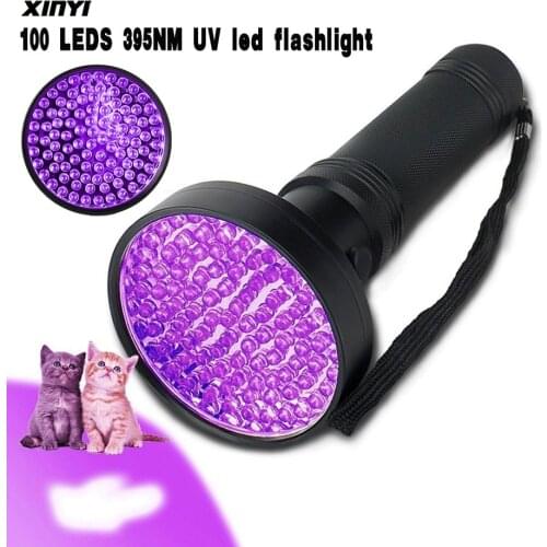 UV Flashlight Black light UV Lights , 100LED 21/12/9leds LED Blacklight Pet Urine Detector For Dog/Cat Urine,Dry Stains,Bed Bug
