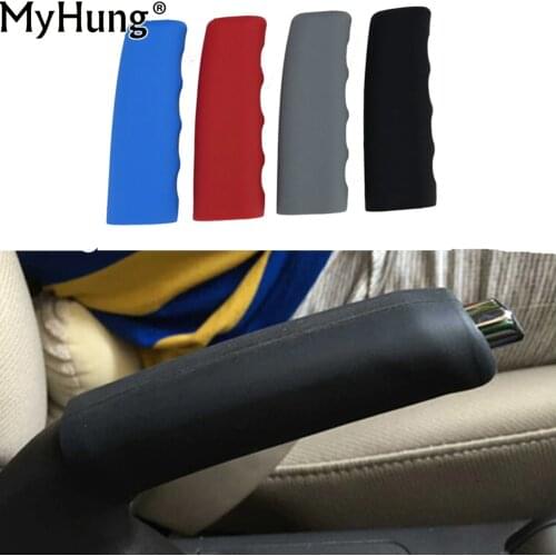 Universal Silica Gel Car Handbrake Cover Brake Handle Automotive Interior Silicone Handbrake Decorative Cover Car Accessories