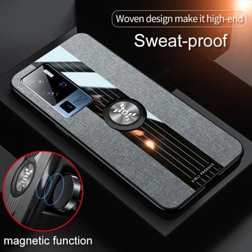 X50 Case For VIVO X50 Pro Plus Case Soft Silicone Shockproof Bumper Fabric Back Cover For VIVO X20 X27 X30 Pro Plus Phone Cases