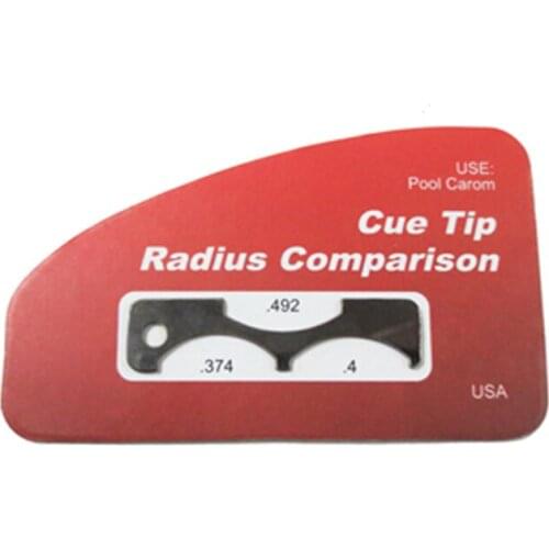 Xmlivet 10pcs/lot Fil-Pik Professional Tip Tool Pool Carom Cue Tip Radius Comparison billiard snooker accessories USA