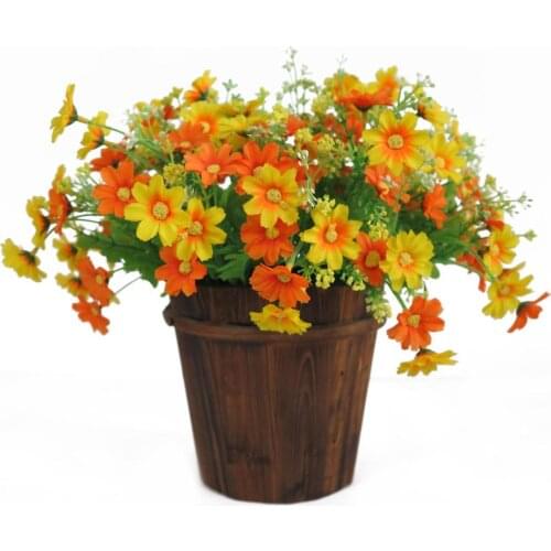 1 Bouquet 28 Heads Artificial Fake Cute Daisy-Flower Home Wedding Garden Decor