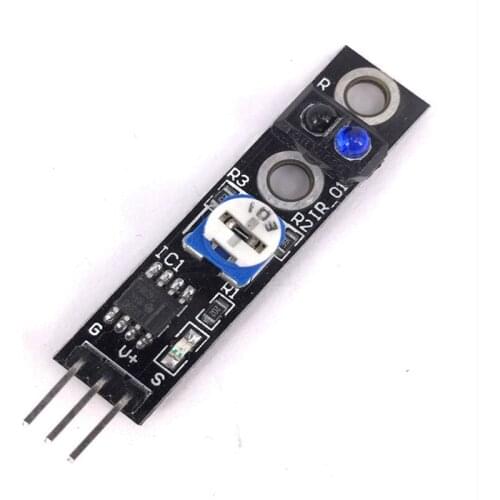 1 channel tracing module/ Intelligent Vehicle tracking probe infrared /black white line detection sensor KY-033 Module